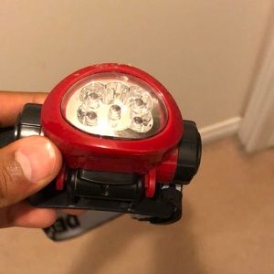 Light for helmets or hardhat